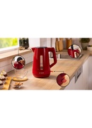 Tējkanna Bosch Kettle | TWK1M124 | Electric | 2400 W | 1.7 L | Plastic | 360° rotational base | Red Hover