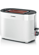 Tosteris Bosch Compact Toaster | TAT2M121 MyMoment | Power 950 W | Number of slots 2 | Housing material Plastic | White