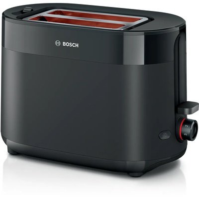 Tosteris Bosch Compact Toaster | TAT2M123 MyMoment | Power 950 W | Number of slots 2 | Housing material Plastic | Black