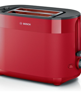 Tosteris Bosch Compact Toaster | TAT2M124 MyMoment | Power 950 W | Number of slots 2 | Housing material Plastic | Red  Hover