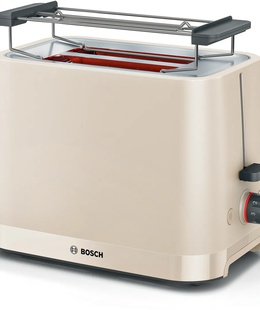 Tosteris Bosch Compact Toaster | TAT3M127 MyMoment | Number of slots 2 | Housing material Plastic | Beige  Hover