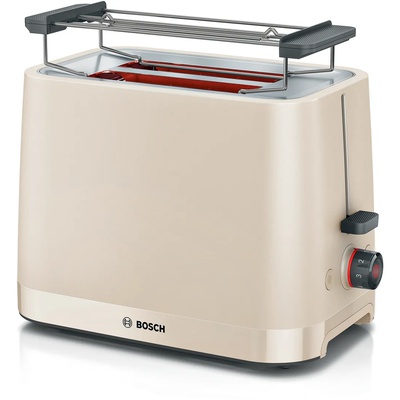 Tosteris Bosch Compact Toaster | TAT3M127 MyMoment | Number of slots 2 | Housing material Plastic | Beige