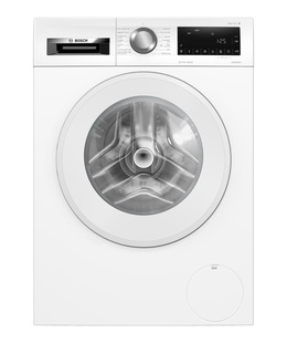 Veļas mazgājamā  mašīna Bosch | Washing Machine | WGG244ZMSN | Front loading | Washing capacity 9 kg | 1400 RPM | Depth 59 cm | Width 60 cm | LED | Steam function | White  Hover