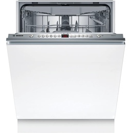 Trauku mazgājamā mašīna Bosch Dishwasher | SMV46KX12E | Built-in | Width 60 cm | Number of place settings 13 | Number of programs 6 | Energy efficiency class E | AquaStop function | White