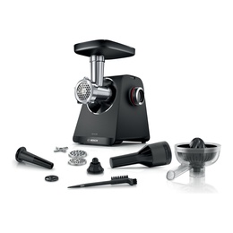 Gaļas maļamās mašīna Bosch Food Mincer | MFWS430B | Black | Number of speeds 2 | Throughput (kg/min) 2.5