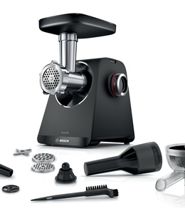 Gaļas maļamās mašīna Bosch Food Mincer | MFWS430B | Black | Number of speeds 2 | Throughput (kg/min) 2.5  Hover