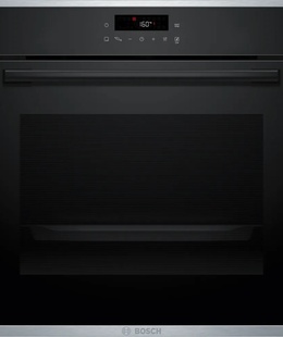 Cepeškrāsnis Bosch Oven | HBA272BB3 | 71 L | Electric | Pyrolysis/Hydrolytic | Touch control | Height 59.5 cm | Width 59.4 cm | Black  Hover