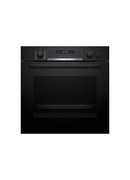 Cepeškrāsnis Bosch Oven | HRG578BB7 | 71 L | Electric | Pyrolysis | Knobs | Steam function | Height 59.5 cm | Width 59.4 cm | Black