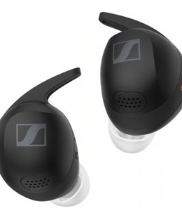 Austiņas Sennheiser | Momentum Sport Headphones | MSPORT1 | Bluetooth | In-ear | Microphone | Noise canceling | Wireless | Black  Hover