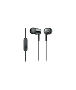 Austiņas Sony | MDR-EX155APB | Wired | In-ear | Microphone | Black  Hover