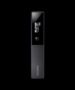 Diktofons Sony ICD-TX660 Digital Voice Recorder 16GB TX Series | Sony | Digital Voice Recorder 16GB TX Series | ICD-TX660 | Black | LCD | Built-in Stereo | Microphone connection | MP3 playback | Rechargeable | LinearPCM/MP3  Hover