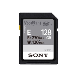  Sony | UHS-II SDXC Memory Card | SF-E | 128 GB | SDXC | Flash memory class 10