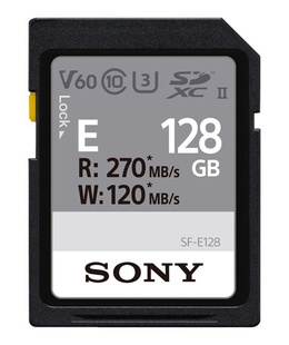  Sony | UHS-II SDXC Memory Card | SF-E | 128 GB | SDXC | Flash memory class 10  Hover