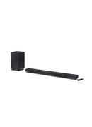  Sharp | 5.1.2 Dolby Atmos/DTS:X Soundbar with Wireless Subwoofer | HT-SBW55121(BK) | 650 W | Bluetooth | Black | Wireless connection Hover