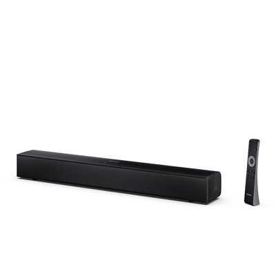  Sharp Compact 2.0 Soundbar | HT-SB121 | 120 W | Bluetooth | Black | Wireless connection