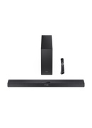  Sharp 2.1ch Ultra-slim Dolby Atmos/DTS Virtual: X Soundbar with Wireless Subwoofer | HT-SBW320 | 360 W | Bluetooth | Black | Wireless connection Hover