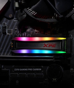  ADATA | Spectrix S40G RGB | 1000 GB | SSD interface M.2 NVME | Read speed 3500 MB/s | Write speed 3000 MB/s  Hover