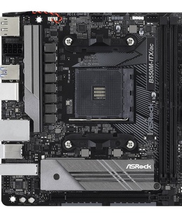  ASRock B550M-ITX/AC | Processor family AMD | Processor socket AM4 | DDR4 | Supported hard disk drive interfaces SATA  Hover