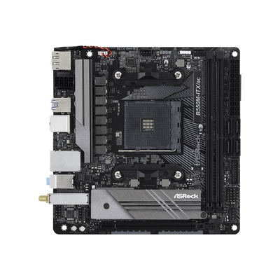  ASRock B550M-ITX/AC | Processor family AMD | Processor socket AM4 | DDR4 | Supported hard disk drive interfaces SATA