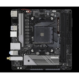  ASRock A520M-ITX/AC | Processor family AMD | Processor socket AM4 | DDR4 | Supported hard disk drive interfaces SATA