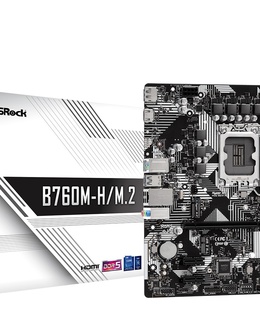  ASRock | B760M-H/M.2 | Processor family Intel | Processor socket LGA1700 | DDR5 | Number of SATA connectors 4  Hover