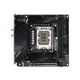  ASRock B760I LIGHTNING WIFI | Processor family Intel | Processor socket LGA1700 | DDR5 | Supported hard disk drive interfaces SATA