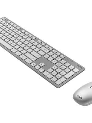 Tastatūra Asus | W5000 | Keyboard and Mouse Set | Wireless | Mouse included | RU | White | 460 g  Hover