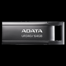  ADATA | USB Flash Drive | UR340 | 64 GB | USB 3.2 Gen1 | Black