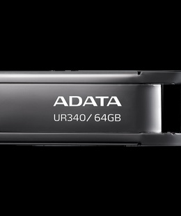  ADATA | USB Flash Drive | UR340 | 64 GB | USB 3.2 Gen1 | Black  Hover