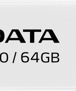  ADATA | USB Flash Drive | UC310 | 64 GB | USB 3.2 Gen1 | White  Hover