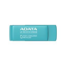  ADATA USB Flash Drive UC310 ECO 256 GB USB 3.2 Gen1 Green