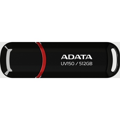  ADATA | USB Flash Drive | UV150 | 512 GB | USB 3.2 Gen1 | Black