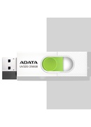  ADATA USB Flash Drive UV320 256 GB USB 3.2 Gen1 White/Green