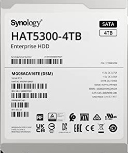  Synology Hard Drive 	HAT5300-4T 7200 RPM  Hover