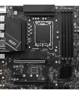  MSI | PRO B760M-A WIFI DDR4 | Processor family Intel | Processor socket LGA1700 | DDR4 | Supported hard disk drive interfaces SATA  Hover