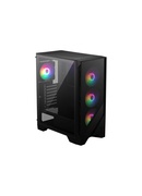  MSI | PC Case | MAG FORGE 120A AIRFLOW | Side window | Black | Mid-Tower | Power supply included No | ATX Hover