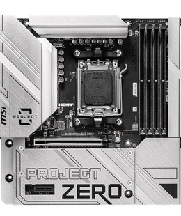  MSI | B650M PROJECT ZERO | Processor family AMD | Processor socket AM5 | DDR5 | Supported hard disk drive interfaces M.2  Hover