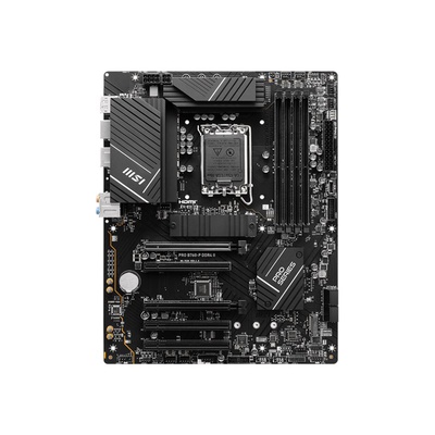  MSI | PRO B760-P DDR4 II | Processor family Intel | Processor socket LGA1700 | DDR4 | Number of SATA connectors 4