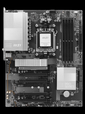  MSI PRO B840-P WIFI | Processor family AMD | Processor socket AM5 | DDR5 | Supported hard disk drive interfaces SATA  Hover