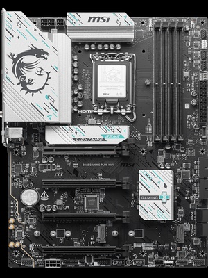  MSI B860 GAMING PLUS WIFI | Processor family Intel | Processor socket LGA1851 | DDR5 | Supported hard disk drive interfaces SATA  Hover