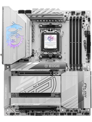  MSI MPG X870E EDGE TI WIFI | Processor family AMD | Processor socket AM5 | DDR5 | Supported hard disk drive interfaces SATA  Hover