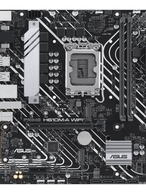  ASUS PRIME H610M-A WIFI | Processor family Intel H610 | Processor socket 1 x LGA1700 Socket | 2 DIMM slots - DDR5  Hover