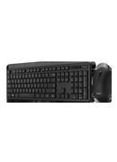 Tastatūra Asus CW100 KEYBOARD+MOUSE/BK/RU/104