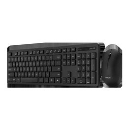 Tastatūra Asus CW100 KEYBOARD+MOUSE/BK/RU/104