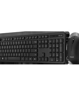 Tastatūra Asus CW100 KEYBOARD+MOUSE/BK/RU/104  Hover
