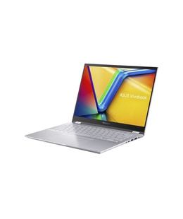  Asus Vivobook S 14 Flip OLED TN3402YA-KN391W | Silver | 14  | OLED | 2.8K | 2880 x 1800 pixels | AMD Ryzen 5 | 7430U | 16 GB | DDR4 | Solid-state drive capacity 1000 GB | AMD Radeon Graphics | Windows 11 Home | 802.11ax | Bluetooth version 5.3 | Keyboard language English | Keyboard backlit | Warranty 24 month(s)  Hover