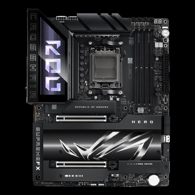  Asus ROG CROSSHAIR X870E HERO | Processor family AMD | Processor socket AM5 | DDR5 | Supported hard disk drive interfaces SATA