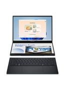 Asus | Zenbook | Duo UX8406CA-PZ009W | Basalt Gray | 14  | OLED | Touchscreen | 3K | 2880 x 1800 pixels | Glossy | Intel Core Ultra 9 | 285H | 32 GB | LPDDR5X | Solid-state drive capacity 2000 GB | Intel Arc Graphics | Windows 11 Home | 802.11be | Bluetooth version 5.4 | Keyboard language English