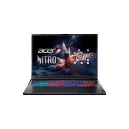  Acer | Nitro 18 AI AN18-61-R25V | Obsidian Black | 18  | IPS | WQXGA | 2560 x 1600 pixels | AMD Ryzen AI 7 | 350 | 16 GB | DDR5 | Solid-state drive capacity 1000 GB | NVIDIA GeForce RTX 5060 | GDDR7 | 8 GB | Windows 11 Home | 802.11ax | Bluetooth version 5.3 | Keyboard language US international | Keyboard backlit | Warranty 24 month(s)