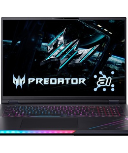  Acer | Predator Helios 18 AI PH18-73-97UF | Abyssal Black | 18  | Mini LED | WQUXGA | 3840 x 2400 pixels | 120 Hz | Intel Core U9 | 275HX | 64 GB | DDR5 | Solid-state drive capacity 1000 GB | NVIDIA GeForce RTX 5090 | GDDR7 | 24 GB | Windows 11 Home | Bluetooth version 5.4 | Keyboard language US international | Keyboard backlit | Warranty 24 month(s)  Hover